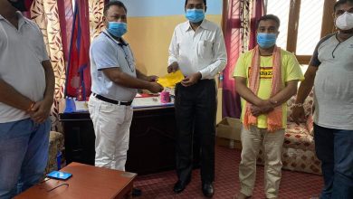 Photo of प्रदेश सान्सद जनत अन्सारी द्वारा खादान सामाग्री हस्तान्तरण