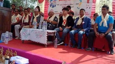 Photo of प्रथम वडास्तरीय मेयर कप भलिबल प्रतियोगितामा वडा नम्बर ५ र ७ विजयी