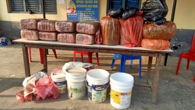 Photo of पर्सा जिल्लाको बहुदरमाई बिश्रामपुरबाट पर्सा प्रहरीद्वारा ७० के.जी. ४८० ग्राम लागु औषध गाँजा बरामद ।