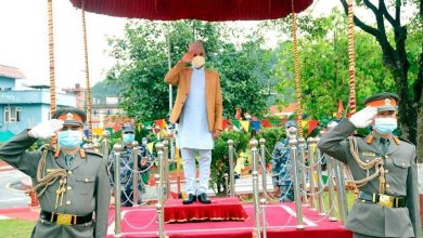 Photo of माननीय गृृहमन्त्रीबाट सशस्त्र प्रहरी बल नेपाल प्रधान कार्यालयको निरीक्षण तथा निर्देशन
