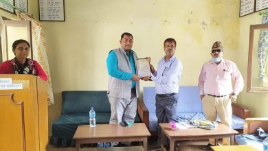 Photo of पर्सेली पत्रकारहरुलाई नेपाल बार एसोसिएसन पर्साद्वारा सम्मान ।