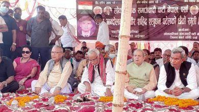 Photo of पर्साको पकाहामैनपुरमा आइतवार आयोजित शहिद सत्रुधन पटेलको श्रद्धान्जलीसभामा सहभागी लोसपाका नेता(भिडियो सहित)