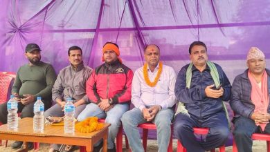 Photo of वीरगंज महानगर का मेयर सरावगी ध्दारा हनुमान मन्दिर निर्माण का लागी ५,००,०००/- पाँच लाख सहयोग।