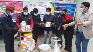 Photo of अति बिपन्न परिवारको छोरिको बिवाहको लागि अल मन्सुर फाउन्डेसनद्वारा आवस्यक किचेनका भाडाकुडा सहयोग ।