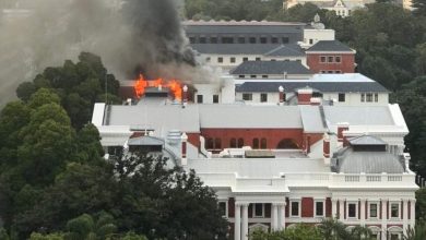 Photo of दक्षिण अफ्रिकाको संसद् भवनमा आगलागी