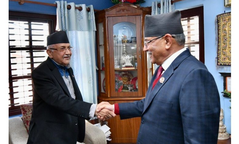 Photo of प्रचण्डलाई प्रधानमन्त्री बनाउने बालकोट बैठकको निर्णय, राष्ट्रपतिलाई पठाइयो खबर