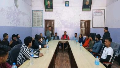 Photo of  Vote for change TRMC student union को परिच्यातमक कार्यक्रम सम्पन्न