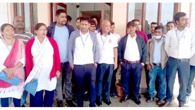 Photo of रोजगारी सुनिश्चितता र सेवासुविधा निरन्तरताको माग गर्दै आई.सि.पि.का कर्मचारीहरु आन्दोलनमा