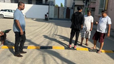 Photo of वीरगंज वडा नं १० काे विभिन्न चाेकका सडकमा स्पिड ब्रेकर