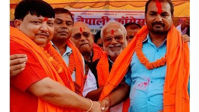 Photo of जसपा नेपाल का केन्द्रिय सदस्य अशोक कुमार सिंह सहित सहित २५० जना नेपाली कांग्रेस मा प्रवेश