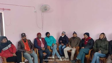 Photo of समाजवादी प्रेस संगठन पर्साको बैठक सम्पन्न, महासचिव ऐलनमाथि कारवाहीको माग