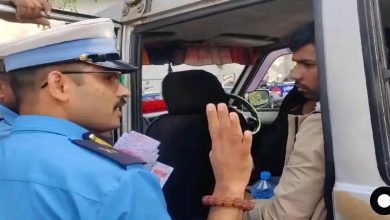 Photo of ट्राफिक प्रहरी निरीक्षक खतिवडा द्वारा सवारी चेक जाचमा कडाइ
