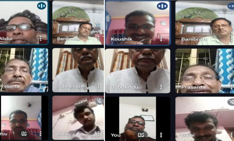 Photo of सार्क पत्रकार मञ्चका महासचिव मोहम्मद अब्दुर रहमानले कोलकाताका पत्रकारहरूसँग आदानप्रदान गरेका