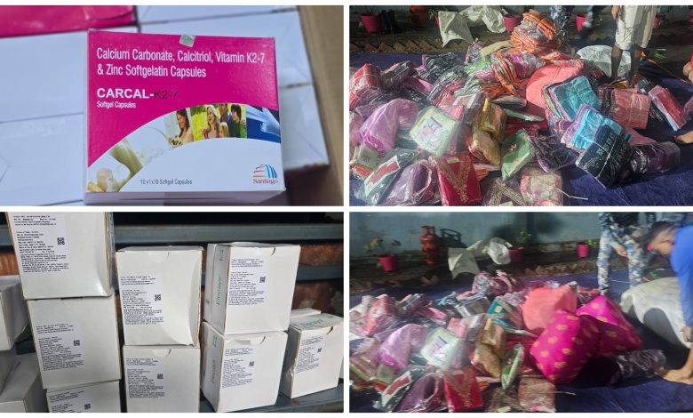 Photo of सशस्त्र प्रहरी सिमा सुरक्षा गुल्म बिरगंजका प्रमुख प्रहरी नायब उपरीक्षक सुरज रिजालको कमान्डमा तस्करीका समान बरामद