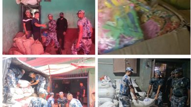 Photo of वीरगञ्ज भन्सार सशस्त्र प्रहरीका डीएसपी रिजाल द्वारा तिन ठाउँमा छापामारी बिभिन्न समान बरामद