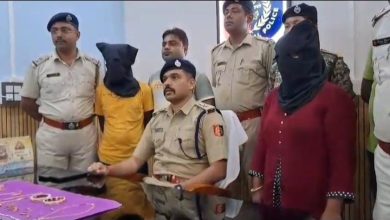 Photo of The stolen gold ornaments were recovered with arrests within 24 hours