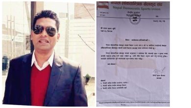 Photo of नेपाल लोकतान्त्रिक खेलकुद संघको पर्सा जिल्ला अध्यक्षमा श्याम प्रसाद कुर्मी मनोनयन