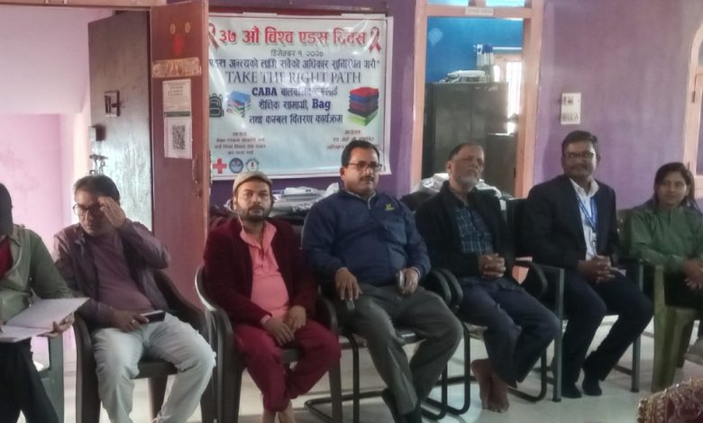 Photo of नेपाल रेडक्रस सोसाइटी पर्सा जिल्ला शाखा बिरगंज द्वारा कम्बल तथा सैक्षिक सामाग्री एवं स्कुल बैग बितरण