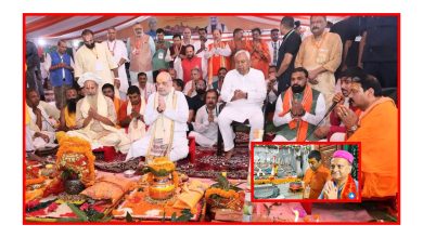 Photo of पुनौराधाम, सीतामढ़ीमा माता जानकी मन्दिरको शिलान्यास तथा भूमि पूजन भव्य रूपमा सम्पन्न