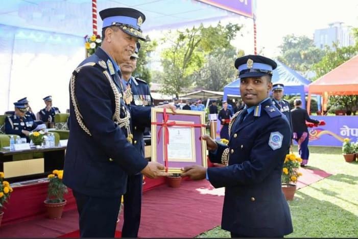 Photo of ७०औं नेपाल प्रहरी दिवसमा वीरगञ्जका प्रहरी निरीक्षक बिक्रम साह सम्मानित