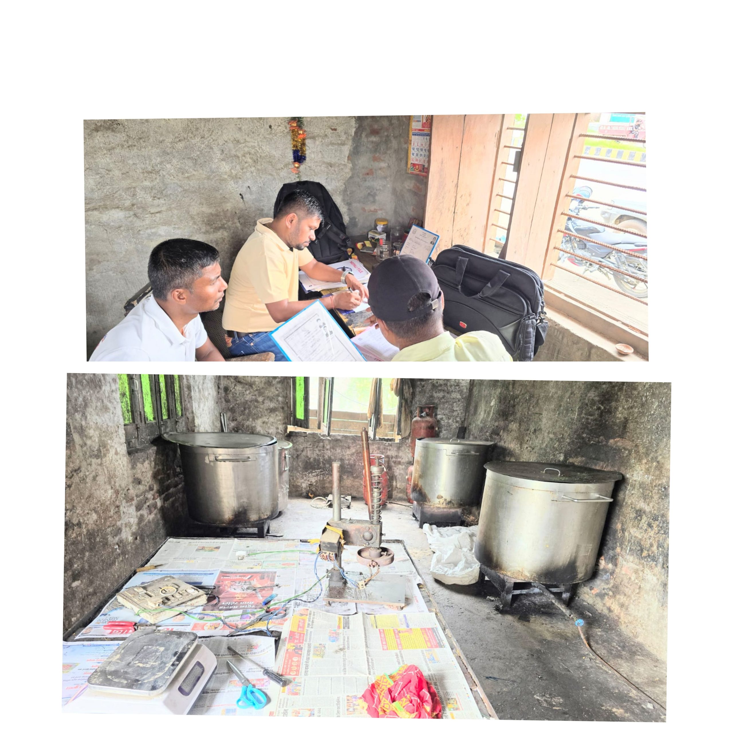 Photo of वाणिज्य कार्यालय र खाद्य प्रविधिको संयुक्त टोलीद्वारा डेरी फ्रेस उद्योगमा अनुगमन