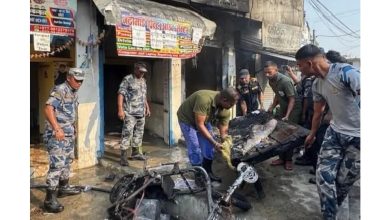 Photo of वीरगन्जमा इलेक्ट्रोनिक स्कुटरकाे ब्याट्री पड्किदा गढीमाई लजमा भएको थियाे आगलागी