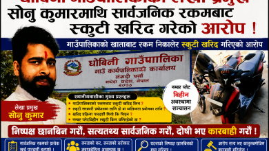 Photo of धोबिनी गाउँपालिकाका लेखा प्रमुख सोनु कुमारमाथि सार्वजनिक रकमबाट स्कुटी खरिद गरेको आरोप, छानबिनको माग