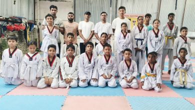 Photo of छपकैया तेक्वान्दो डोजाङमा बेल्ट ग्रेडिङ सम्पन्न