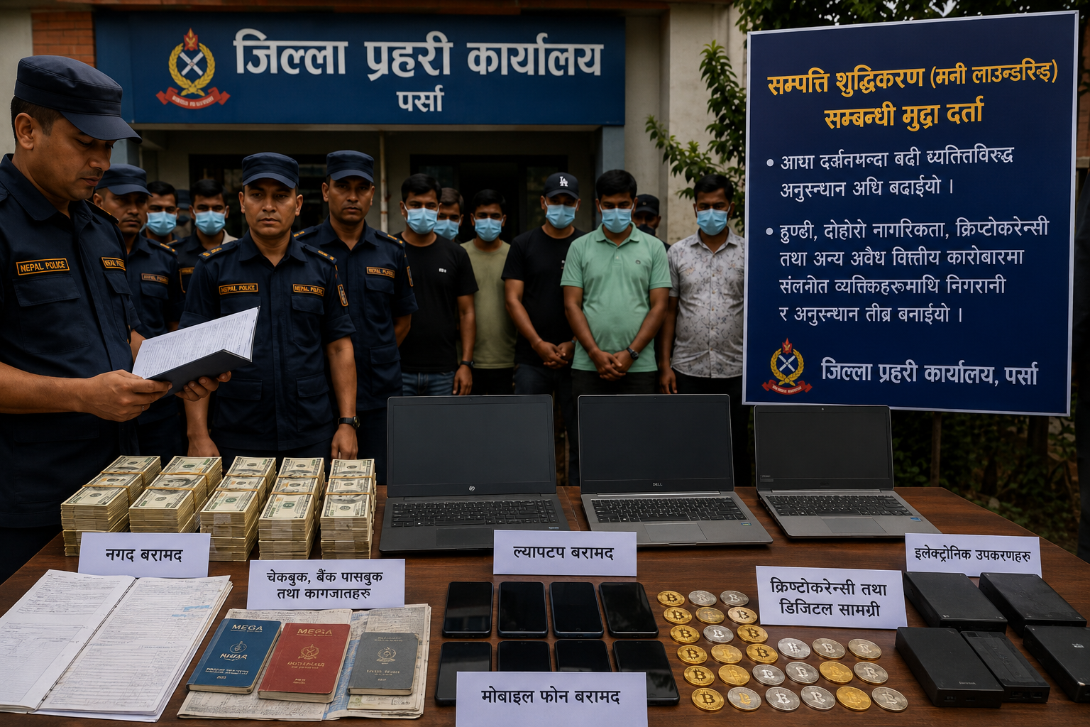 Photo of हुण्डी, नक्कली पहिचान र क्रिप्टोकरेन्सी प्रयोग गरी हुने आर्थिक अपराध बढ्दो चुनौती