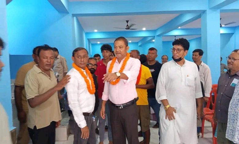 Photo of वीरगन्ज महानगरपालिका–२ मा नवनिर्मित सामुदायिक धर्मशालाको उद्घाटन