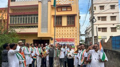 Photo of राष्ट्रध्वजको शानमा गुञ्जियो वन्दे मातरम्, भारत विकास परिषद् रक्सौल इकाइद्वारा ८०औँ स्वतन्त्रता दिवस मनाइयो