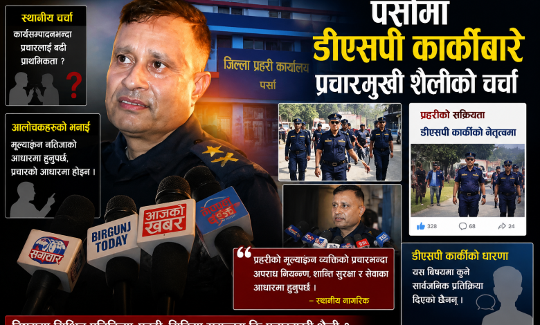 Photo of पर्सामा डीएसपी कार्कीबारे प्रचारमुखी शैलीको चर्चा