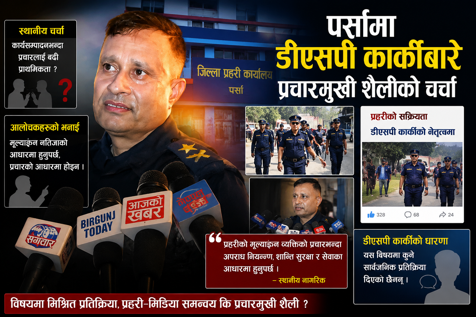 Photo of पर्सामा डीएसपी कार्कीबारे प्रचारमुखी शैलीको चर्चा