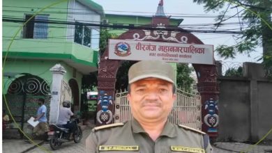 Photo of वीरगन्ज महानगर प्रहरी प्रमुख भुसाललाई जिम्मेवारीबाट हटाइयो