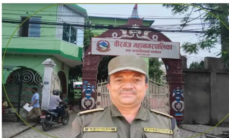 Photo of वीरगन्ज महानगर प्रहरी प्रमुख भुसाललाई जिम्मेवारीबाट हटाइयो